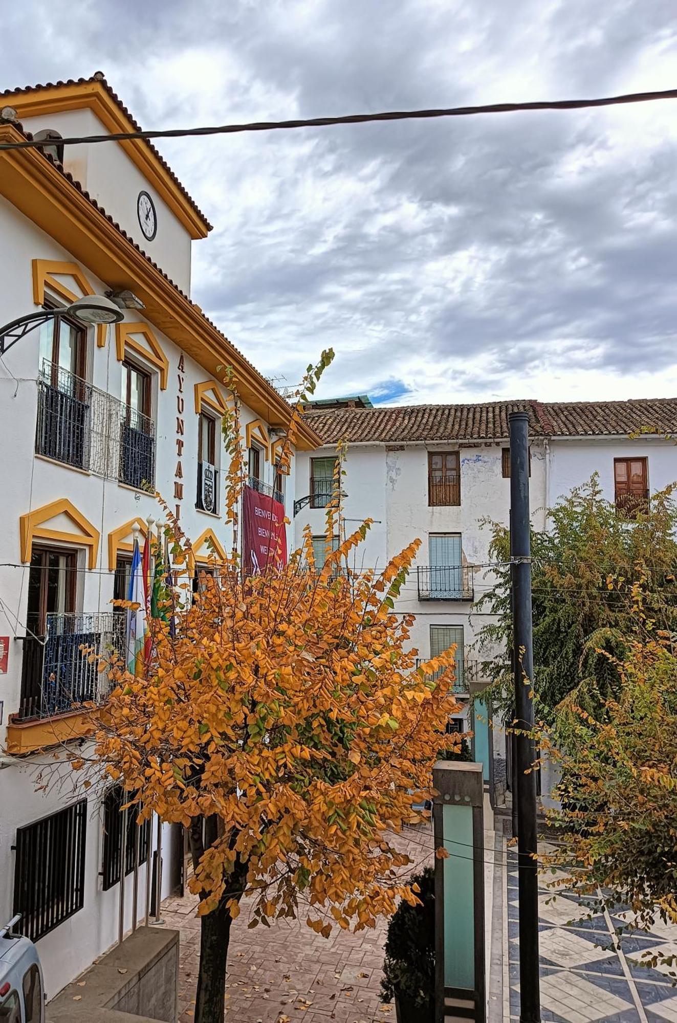 La Casa De La Plaza Apartment Guejar-Sierra Bagian luar foto