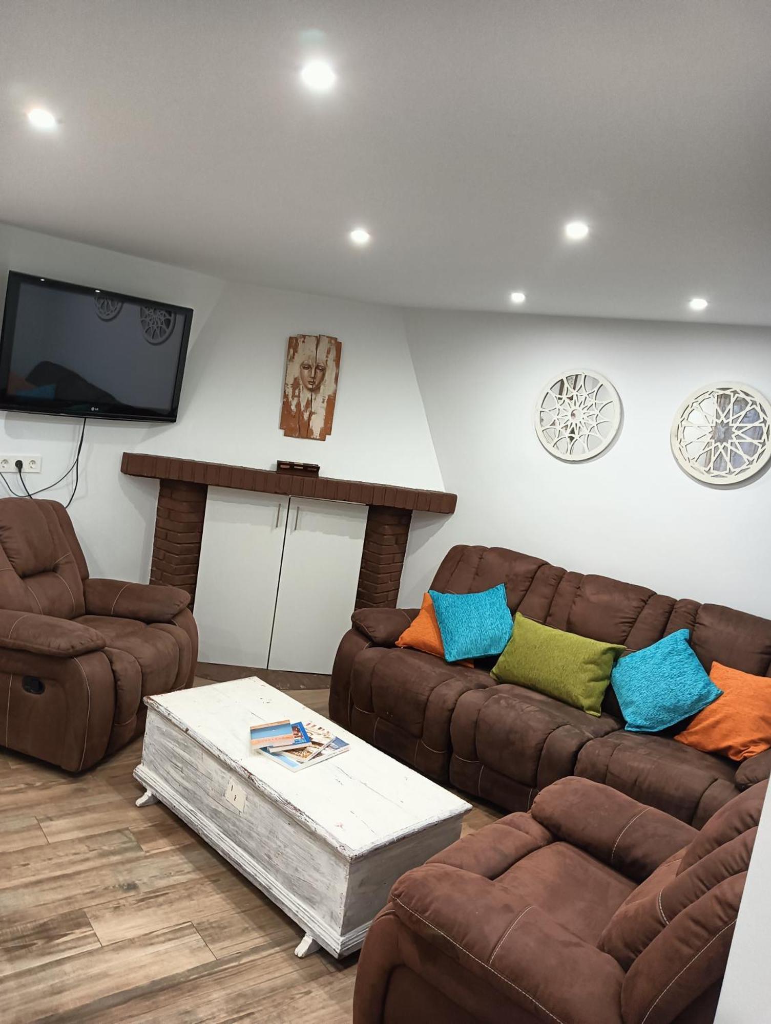 La Casa De La Plaza Apartment Guejar-Sierra Bagian luar foto