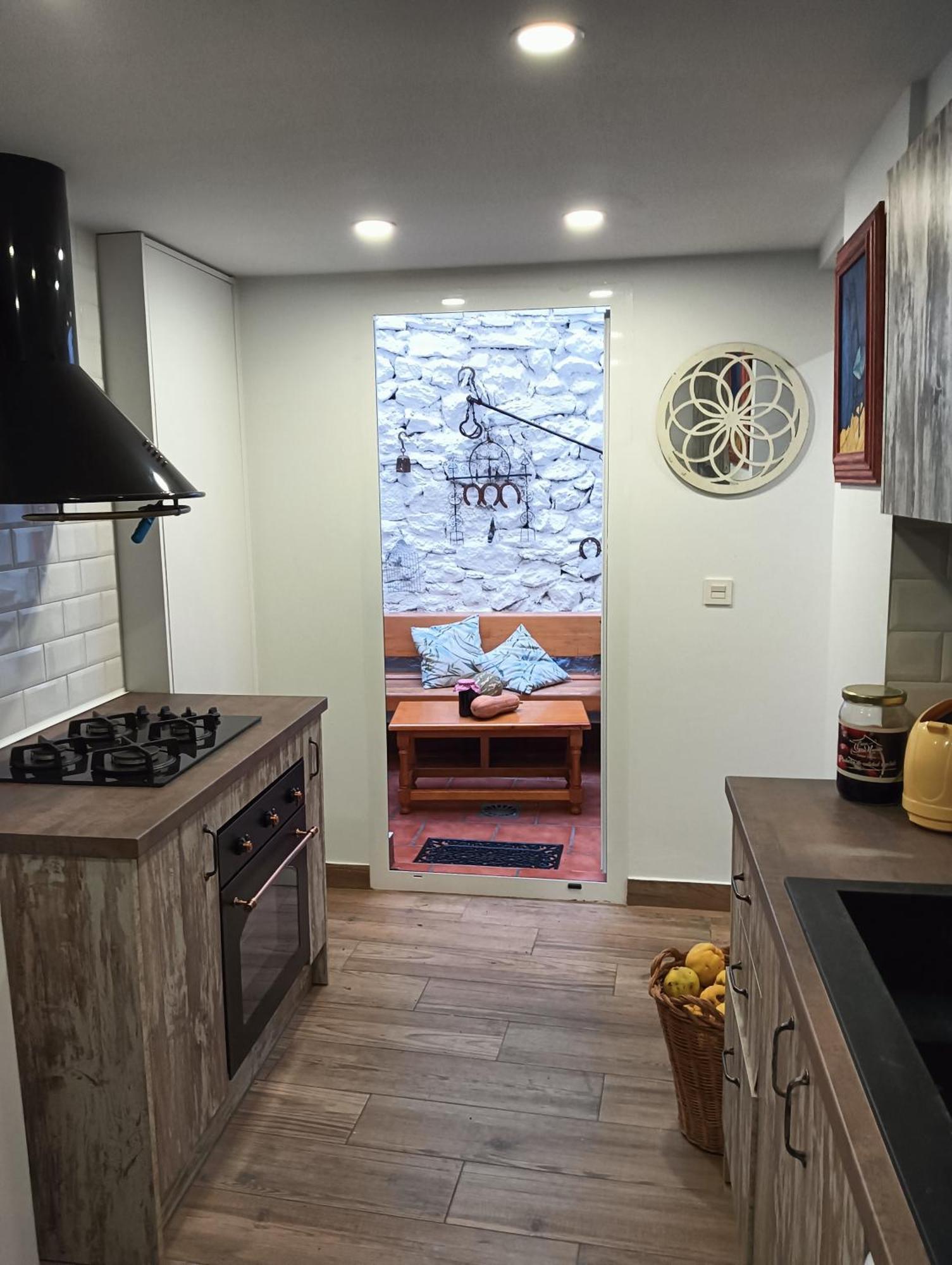La Casa De La Plaza Apartment Guejar-Sierra Bagian luar foto
